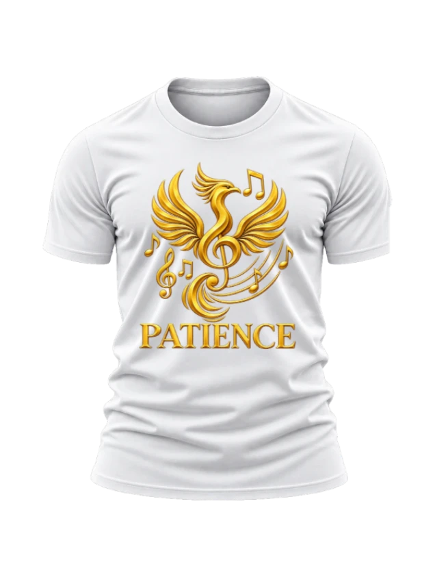 The First Thread Tee — Patience print