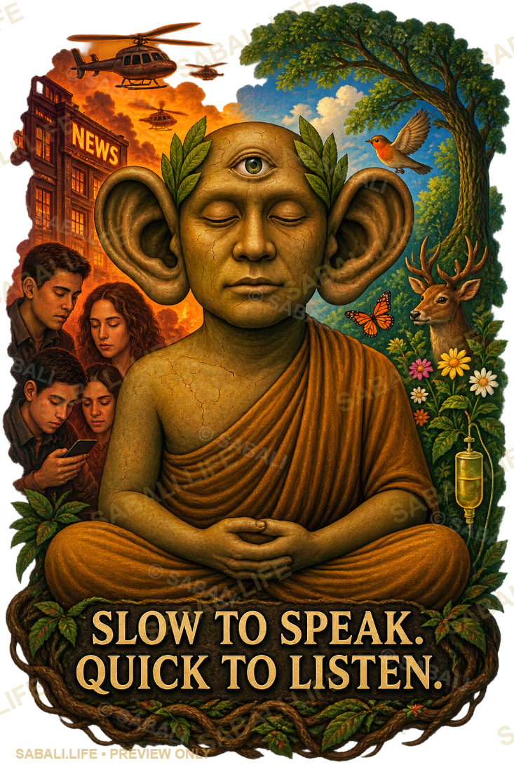 Slow To Speak Tee