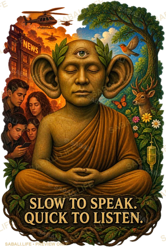 Slow To Speak Tee